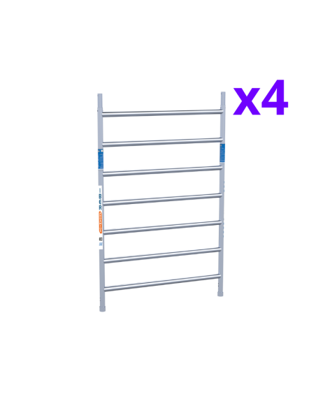 Andaime móvel tipo torre 135x250x520 m | ECO EXTRA