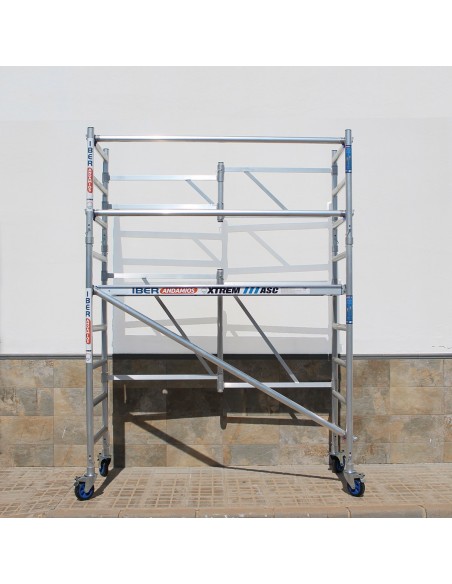 Andamio plegable 75x190x365m con barras- XTREM