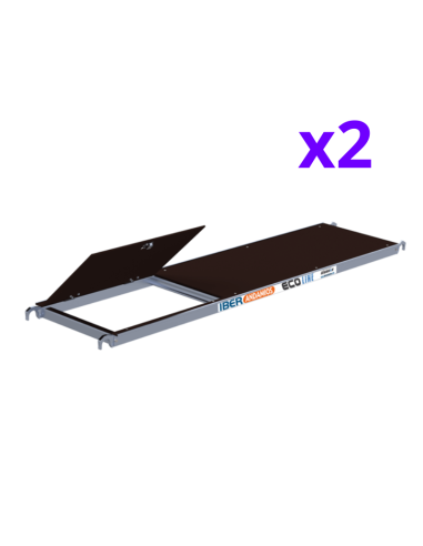Andaime móvel tipo torre 135x250x720 m | ECO EXTRA