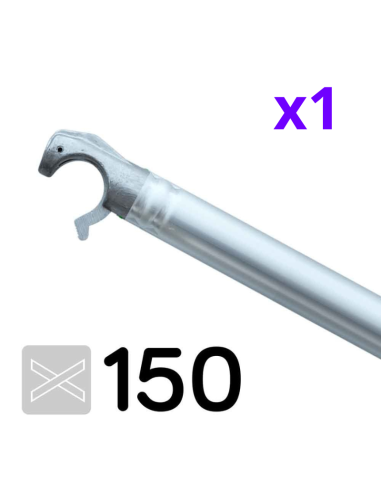 Andaime rebatível 75x150 3,5m de altura de trabalho – EASY COMPACT Módulo 1+2