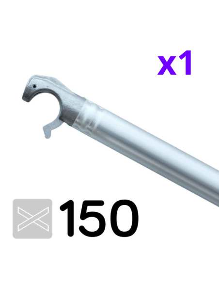 Andaime rebatível 75x150 3,5m de altura de trabalho – EASY COMPACT Módulo 1+2