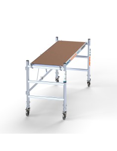 Andamio plegable de aluminio READY 75x190 - 3 m Altura de trabajo 2