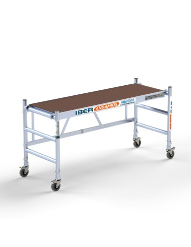 Andamio plegable de aluminio READY 75x190 - 3 m Altura de trabajo