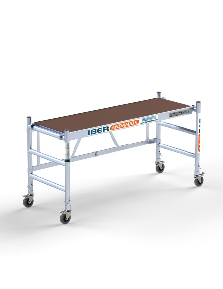 Andamio plegable de aluminio READY 75x190 - 3 m Altura de trabajo
