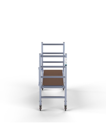 Andaime dobrável em alumínio EVO 75x190 - 3 m de altura de trabalho