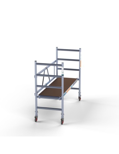 Andamio plegable de aluminio EVO 75x190 - 3 m Altura de trabajo