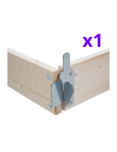 Andamio plegable de aluminio 75x190 - 3,85 m Altura de trabajo con rodapié