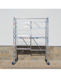 Andamio Plegable de aluminio 75x190 3,65m altura trabajo - XTREM 2