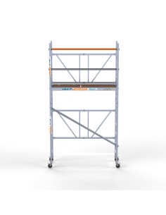 Andamio plegable de aluminio 75x190 - 4,70 m Altura de trabajo 2