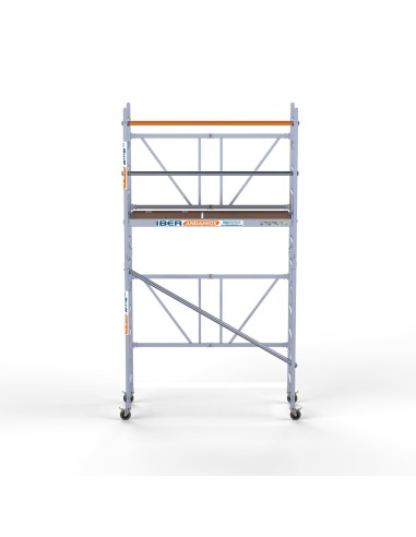 Andamio plegable de aluminio 75x190 - 4,70 m Altura de trabajo