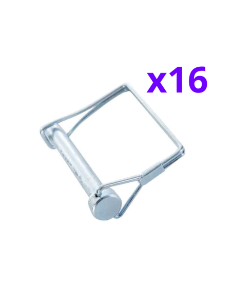 Andamio plegable de aluminio 75x190 - 7,50 m Altura de trabajo con estabilizadores y rodapiés