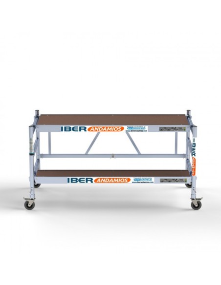 Andamio plegable de aluminio READY 90x190 - 3 m Altura de trabajo