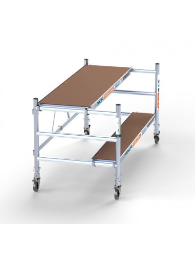 Andamio plegable de aluminio READY 90x190 - 3 m Altura de trabajo