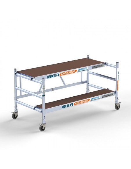 Andamio plegable de aluminio READY 90x190 - 3 m Altura de trabajo