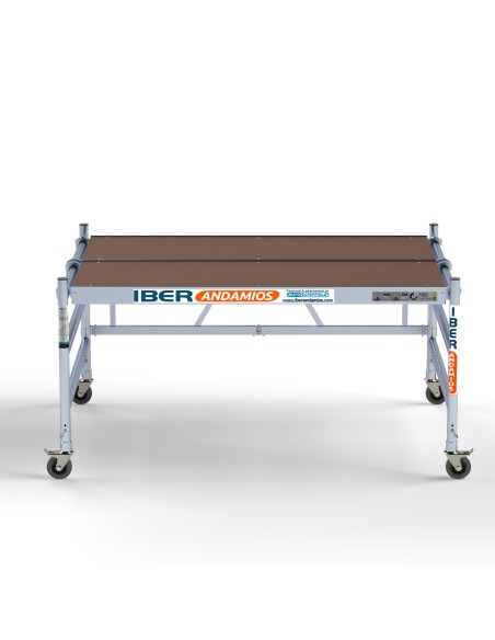 Andaime dobrável em alumínio READY 135x190 - 3 m de altura de trabalho