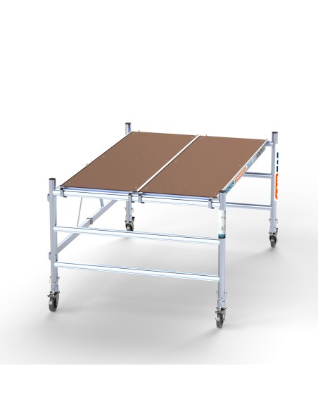 Andaime dobrável em alumínio READY 135x190 - 3 m de altura de trabalho