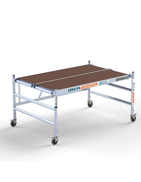 Andamio plegable de aluminio READY 135x190 - 3 m Altura de trabajo