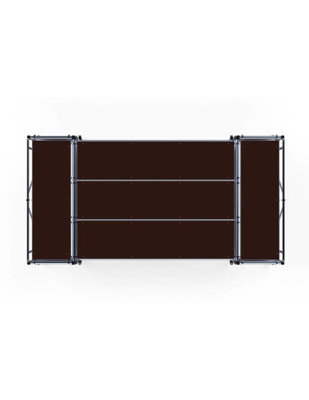 Andaime de alumínio multiplataforma READY 190x400 - 3 m de altura de trabalho