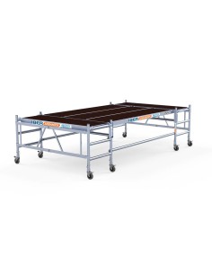 Andamio de aluminio multiplataforma READY 190x400 - 3 m altura de trabajo