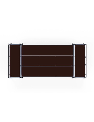 Andaime de alumínio multiplataforma READY 190x455 - 3 m de altura de trabalho