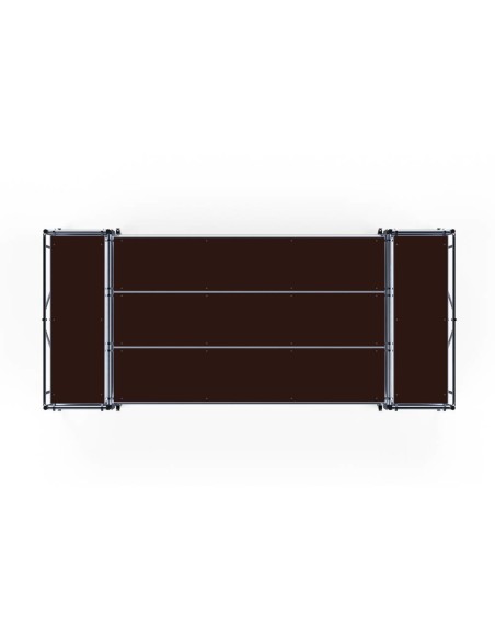 Andaime de alumínio multiplataforma READY 190x455 - 3 m de altura de trabalho