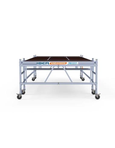 Andaime de alumínio multiplataforma READY 190x455 - 3 m de altura de trabalho