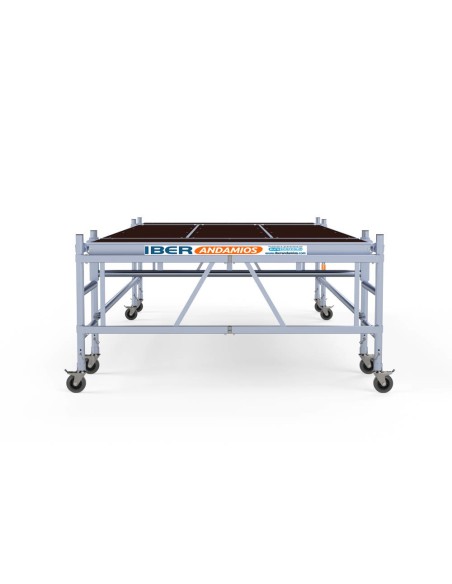 Andaime de alumínio multiplataforma READY 190x455 - 3 m de altura de trabalho