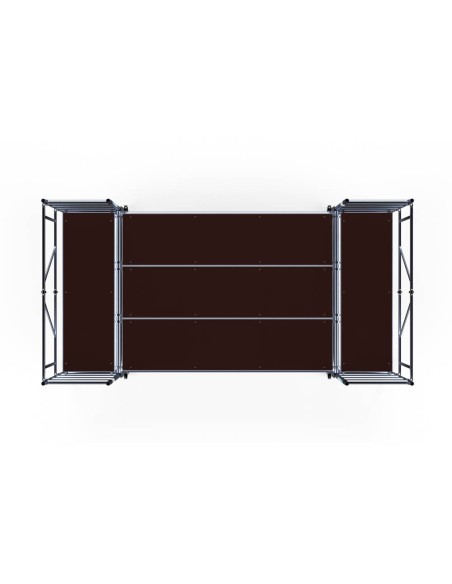 Andamio de aluminio multiplataforma 190x400 - 3 m altura de trabajo