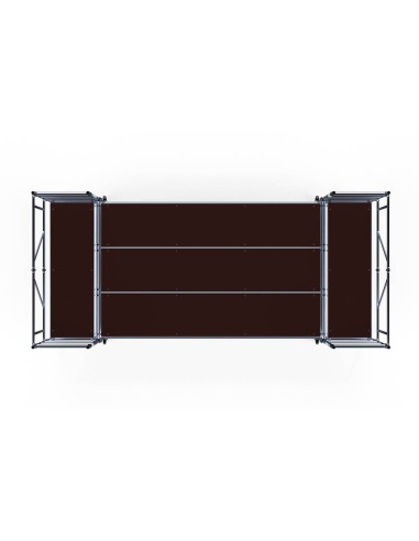 Andamio de aluminio multiplataforma 190x455 - 3 m altura de trabajo