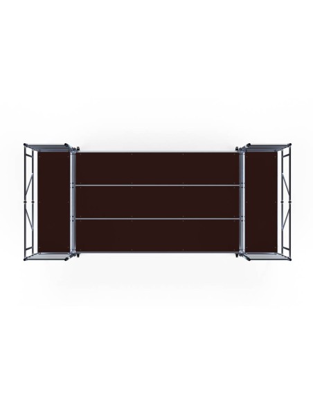 Andamio de aluminio multiplataforma 190x455 - 3 m altura de trabajo