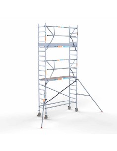 Andaime móvel tipo torre 75x250x620 m - PRO SAFE