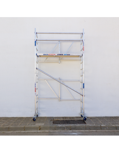 Andamio Plegable de aluminio 75x190 4,70m altura trabajo - XTREM IBERANDAMIOS