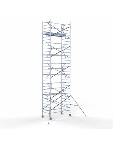 Andamio móvil tipo torre 135x250x1020 m - PRO SAFE