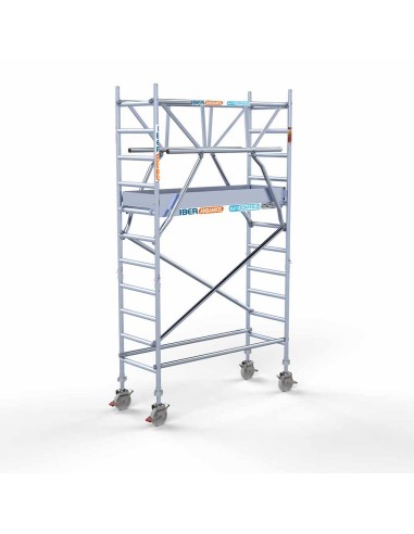 Andaime móvel tipo torre 75x190x420 m - PRO DOBLE SAFE