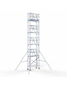 Andamio móvil tipo torre 75x190x1020 m - PRO DOBLE SAFE