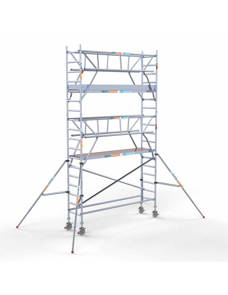 Andaime móvel tipo torre 75x305x620 m - PRO DOBLE SAFE