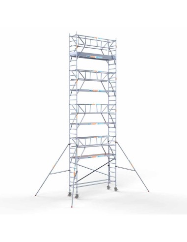 Andaime móvel tipo torre 75x305x1020 m - PRO DOBLE SAFE