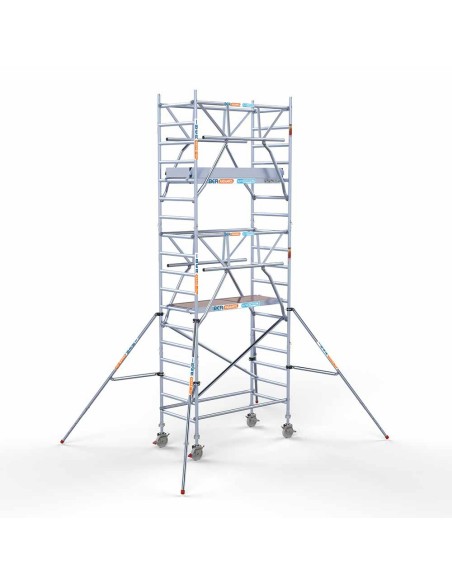 Andaime móvel tipo torre 90x190x620 m - PRO DOBLE SAFE