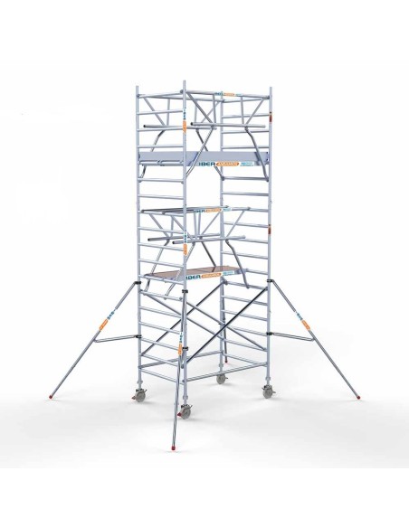 Andaime móvel tipo torre 135x190x620 m - PRO DOBLE SAFE