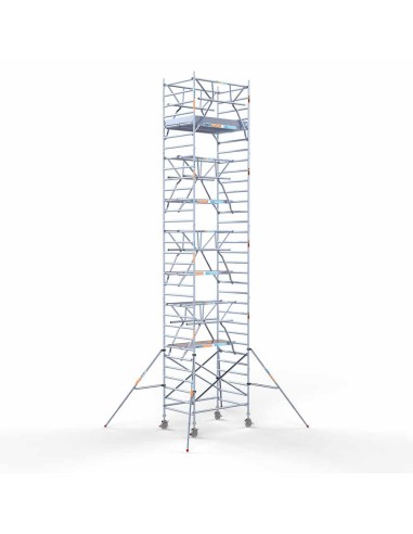 Andamio móvil tipo torre 135x190x1020 m - PRO DOBLE SAFE