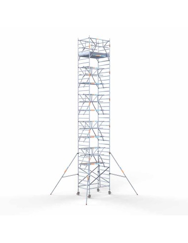 Andaime móvel tipo torre 135x190x1220 m - PRO DOBLE SAFE