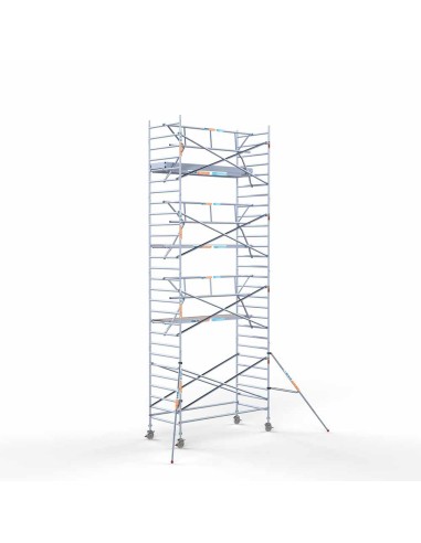 Andaime móvel tipo torre 135x305x920 m - PRO SAFE