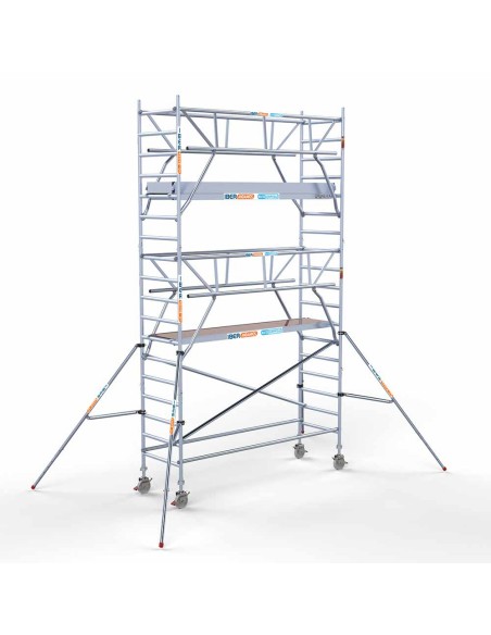 Andaime móvel tipo torre 90x305x620 m - PRO DOBLE SAFE