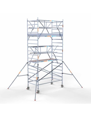 Andaime móvel tipo torre 135x250x620 m - PRO DOBLE SAFE