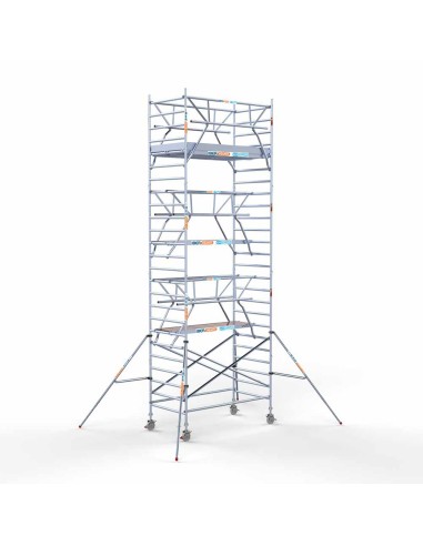 Andaime móvel tipo torre 135x250x820 m - PRO DOBLE SAFE