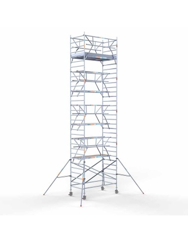 Andamio móvil tipo torre 135x250x1020 m - PRO DOBLE SAFE