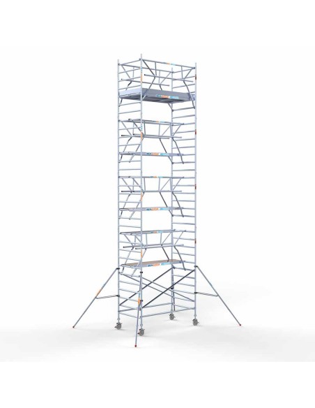 Andamio móvil tipo torre 135x250x1020 m - PRO DOBLE SAFE