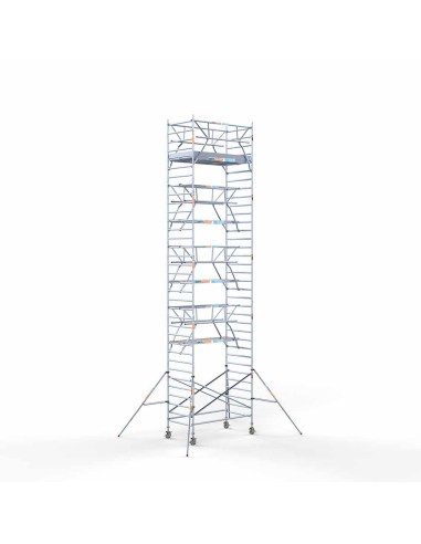 Andaime móvel tipo torre 135x250x1120 m - PRO DOBLE SAFE