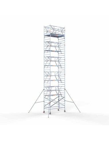 Andamio móvil tipo torre 135x250x1220 m - PRO DOBLE SAFE