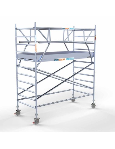 Andaime móvel tipo torre 135x305x420 m - PRO DOBLE SAFE